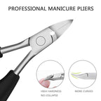 Nail Clipper, Professional Thick & Ingrown Toenail Correction Tool, Pedicure Clippers Toe Nail Cutter for Men & Women, Super Sharp Curved Blade Grooming Tool | Multi |