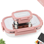 🔥Stainless Steel Leak Proof Air Tight ✨Lunch Boxes for Office✨