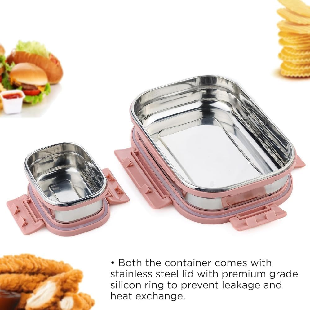 🔥Stainless Steel Leak Proof Air Tight ✨Lunch Boxes for Office✨