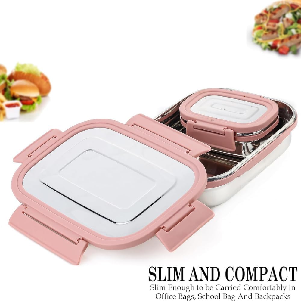 🔥Stainless Steel Leak Proof Air Tight ✨Lunch Boxes for Office✨