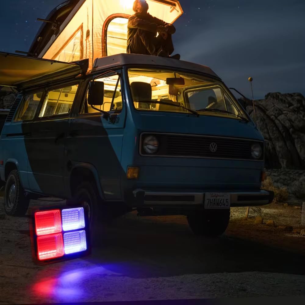 Solar & USB Rechargeable – High-Power Portable LED Floodlight