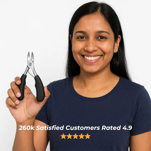 Nail Clipper, Professional Thick & Ingrown Toenail Correction Tool, Pedicure Clippers Toe Nail Cutter for Men & Women, Super Sharp Curved Blade Grooming Tool | Multi |